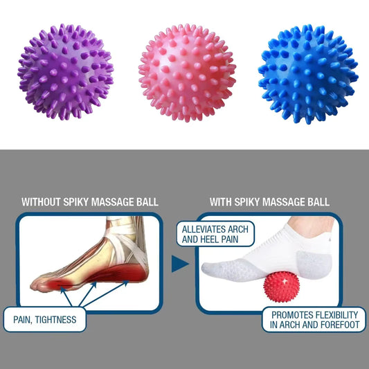 7cm Spiked Massage Ball – Physiotherapy Trigger Point & Muscle Recovery Tool