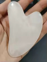 Gua Sha tool (for lymphatic drainage & facial massage)
