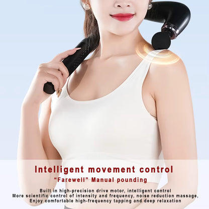 New Smart Fascia Gun Electric Massager
